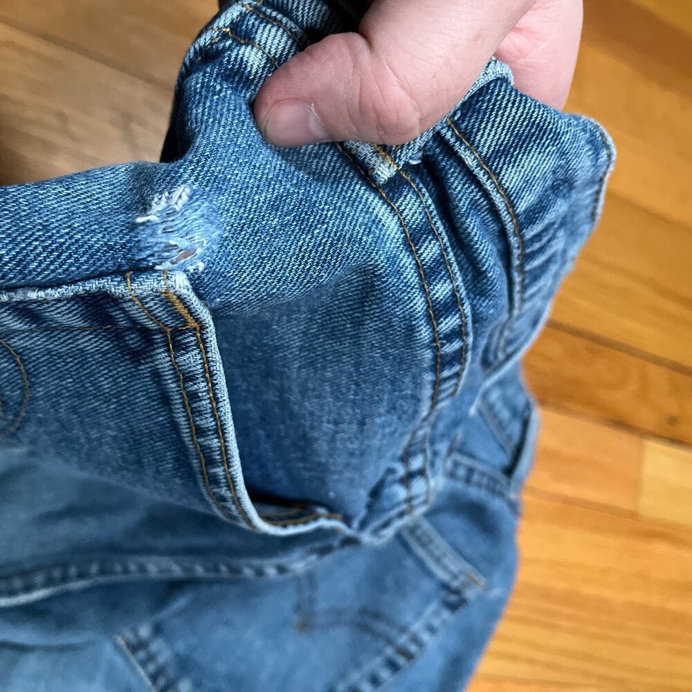 Vintage CP Shades Denim Jeans 29x33 Made In USA Button Fly 100% Cotton Rare 90s - Picture 12 of 15